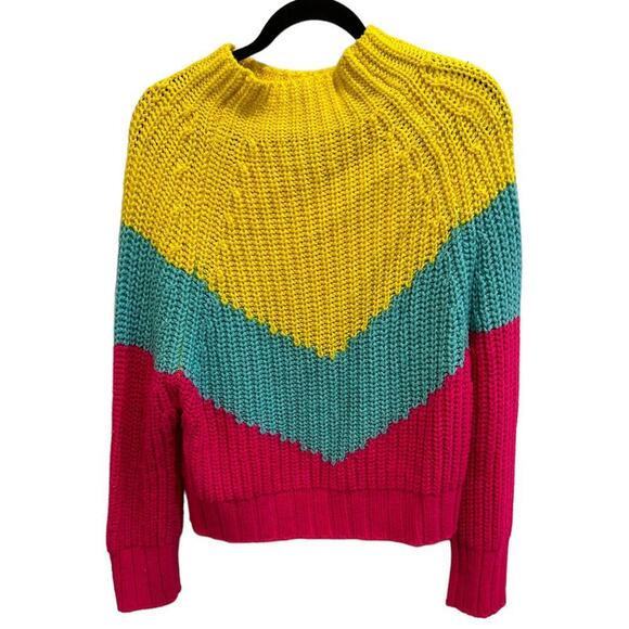 Essentiel Antwerp Rainbow Wavinci Sweater Sz M - Picture 4 of 6